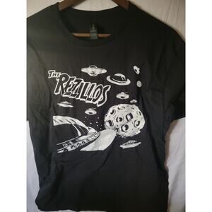 the Rezillos  band   t shirt size  large black